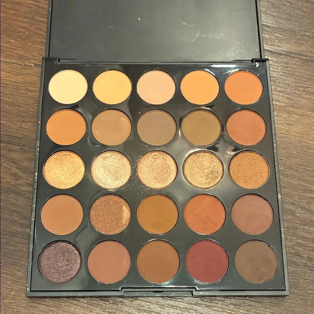 MORPHE 25B BRONZED MOCHA Eyeshadow Palette BROWNS with Warm Tones MATTE SHIMMER